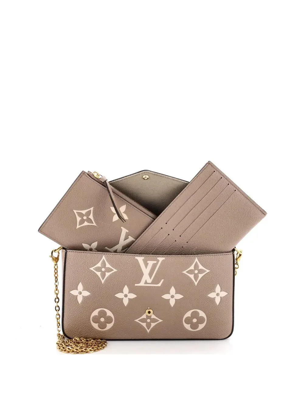 Louis Vuitton Felicie Pochette Bicolor #340811L20B